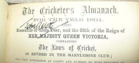 1864 Wisden