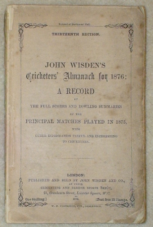 1876 Wisden