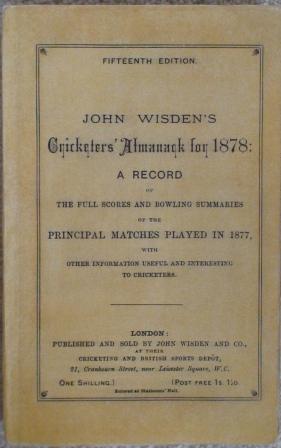 1878 Wisden