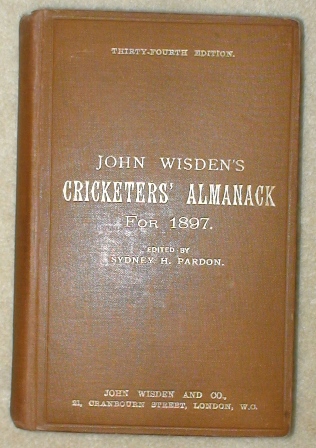 1897 Hardback Wisden