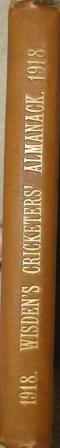 1918 Wisden Hardback