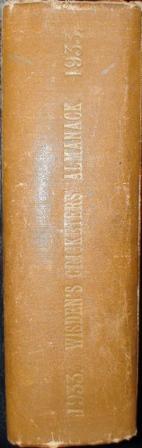 1933 Wisden Hardback