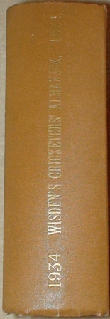 1934 Hardback Wisden