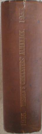 1935 Wisden Hardback