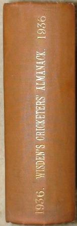 1936 Wisden Hardback