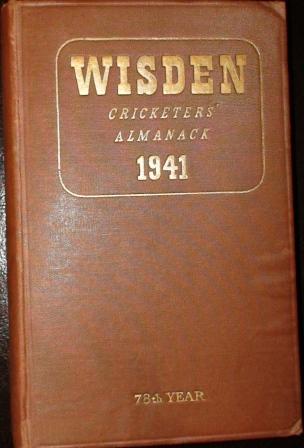 1941 Wisden Hardback