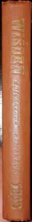 1943 Wisden Hardback