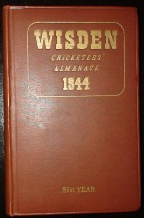 1944 Wisden Hardback