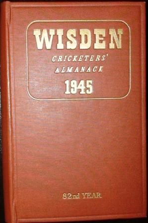 1945 Wisden Hardback