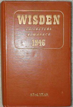 1946 Wisden Hardback