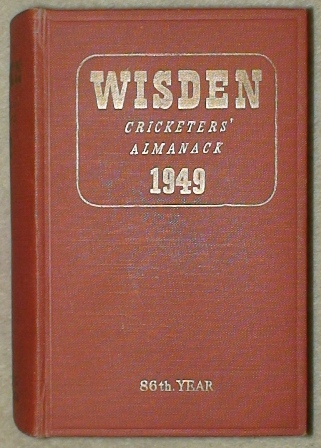 1949 Wisden Hardback
