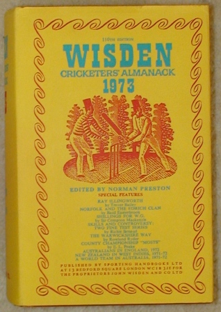 1973 Hardback Wisden