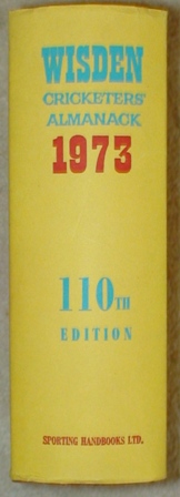 1973 Hardback Wisden