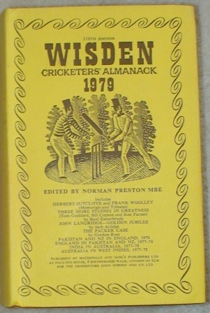 1979 Hardback Wisden