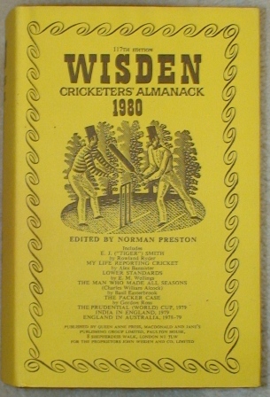 1980 Wisden Hardback