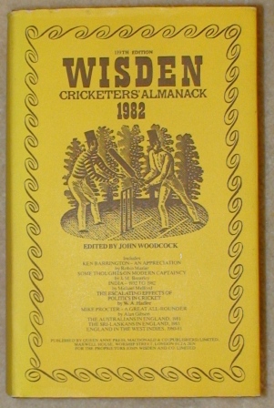1982 Wisden Hardback