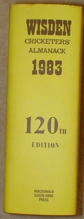 1983 Wisden Hardback