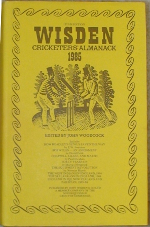 1985 Wisden Hardback