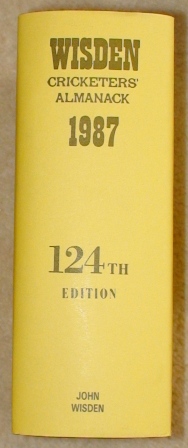 1987 Wisden Hardback