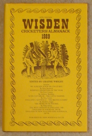 1989 Wisden Hardback