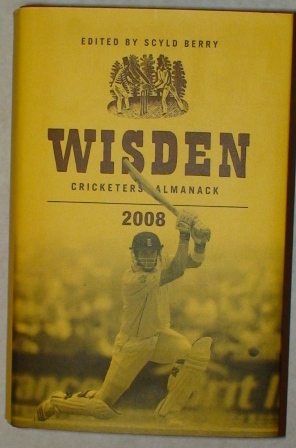 2008 Wisden Hardback