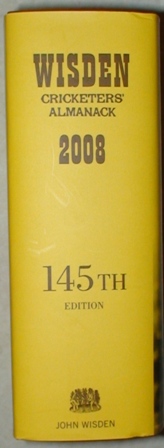 2008 Wisden Hardback