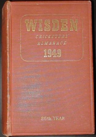 1949 Wisden Hardback