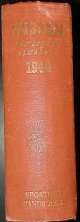 1949 Wisden Hardback