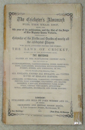 1867 Wisden