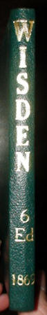 1869 Wisden