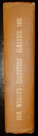 Wisden 1905 Hardback