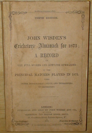 1873 Wisden