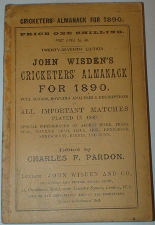 Wisden 1890