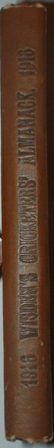 1916 Wisden Hardback
