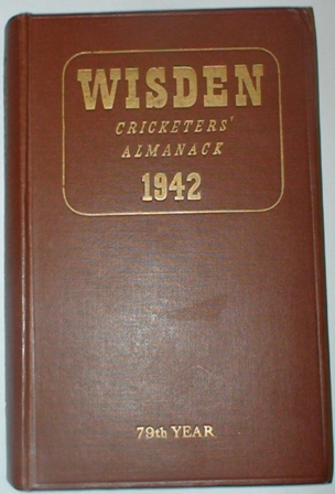 1942 Wisden Hardback