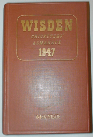 1947 Wisden Hardback