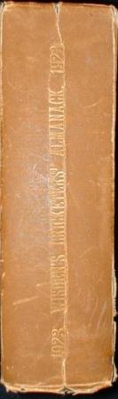 1923 Wisden Hardback