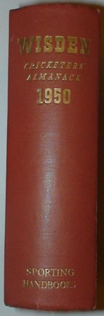 1950 Wisden Hardback