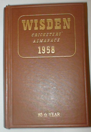 1958 Wisden Hardback