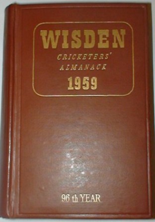 1959 Wisden Hardback