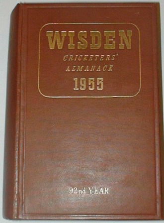 1955 Wisden Hardback