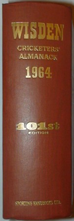 1964 Wisden Hardback