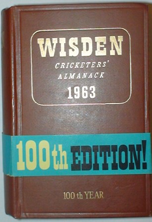 1963 Wisden Hardback