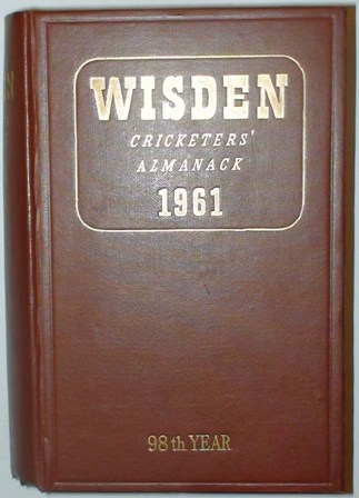 1961 Wisden Hardback